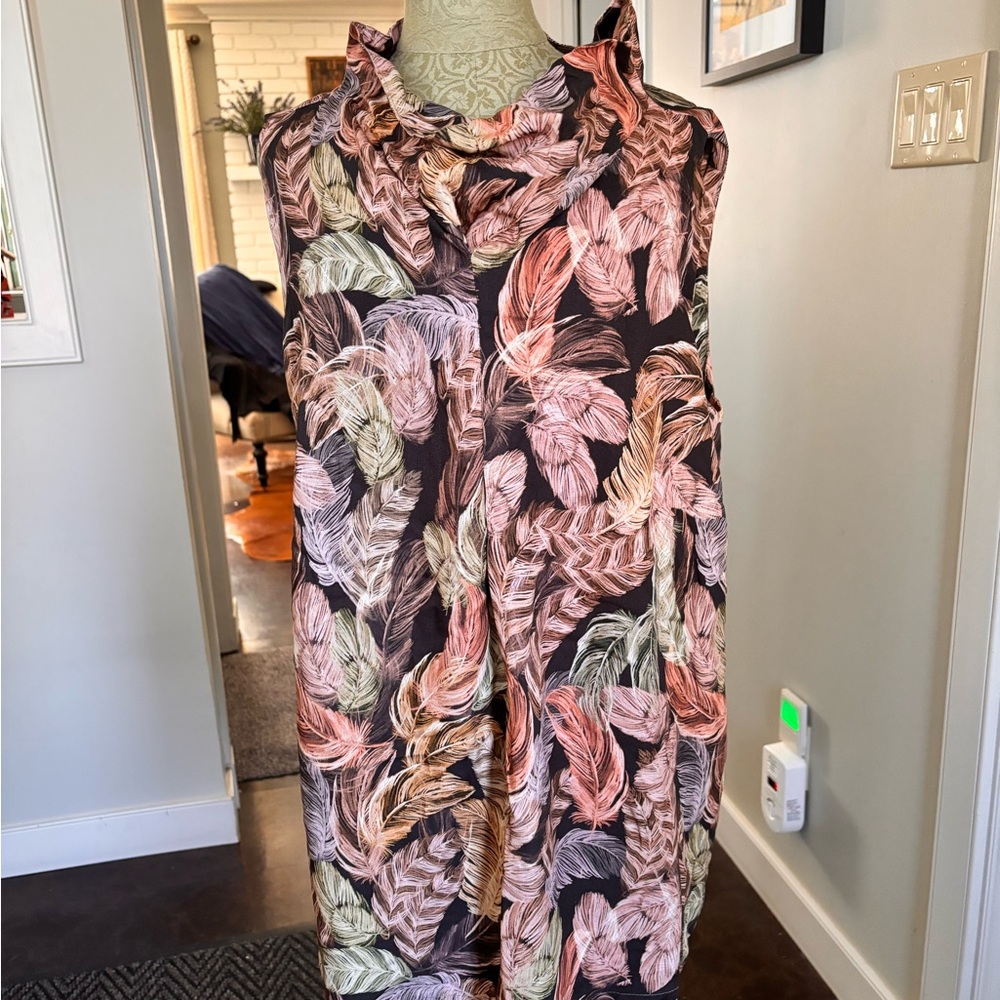 Nor Denmark Cowl Neck Sleeveless Top